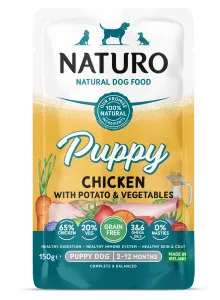 Naturo Puppy Chicken with Potato & Vegetables