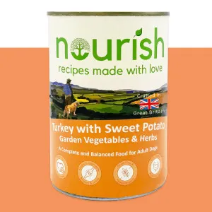 Nourish Grain Free Turkey with Sweet Potato, Garden Vegetables & Herbs Pâté