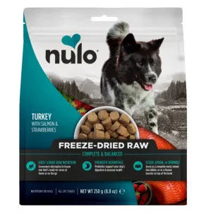 Nulo Freeze Dried Raw Turkey with Salmon & Strawberries