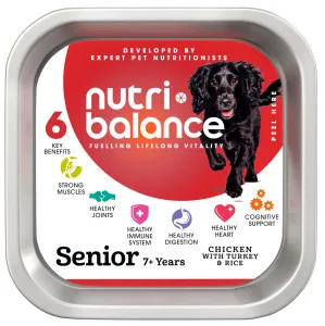 Nutribalance Senior Chicken with Turkey & Rice