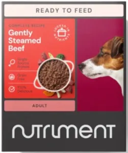 Nutriment Gently Steamed Beef