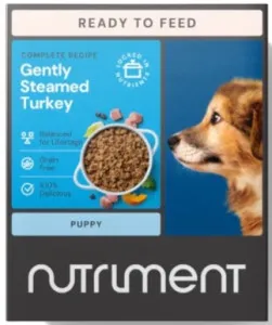 Nutriment Puppy Gently Steamed Turkey