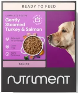 Nutriment Senior Gently Steamed Turkey & Salmon
