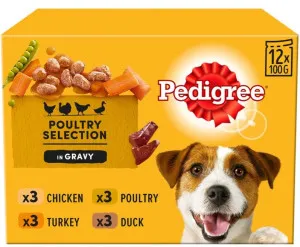 Pedigree Poultry Selection in Gravy