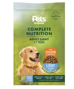Pets at Home Complete Nutrition Adult Light with Chicken & Vegetables