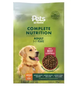 Pets at Home Complete Nutrition Adult Rich in Beef with Vegetables