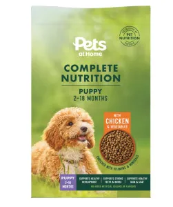Pets at Home Complete Nutrition Puppy with Chicken & Vegetables