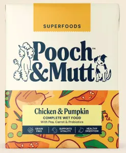 Pooch&Mutt Chicken & Pumpkin with Pea, Carrot & Prebiotics