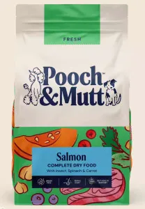Pooch&Mutt Fresh Salmon with Insect, Spinach & Carrot