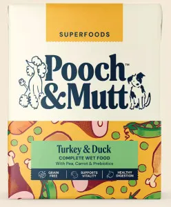 Pooch&Mutt Turkey & Duck with Pea, Carrot & Prebiotics