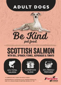 Redpaw Pet Supplies BeKind Superfood Scottish Salmon, Adult