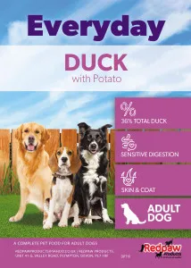 Redpaw Pet Supplies Everyday Duck & Potato Adult