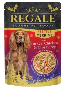 REGALE Luxury Pet Foods Festive Turkey, Chicken & Cranberry