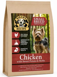 RIKER'S Recipe Chicken and Sweet potato with Herbs (Small Breed)