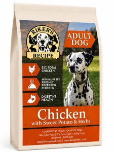 RIKER'S Recipe Chicken and Sweet potato with Herbs