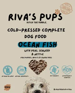 Riva's Pups Ocean Fish Cold Pressed