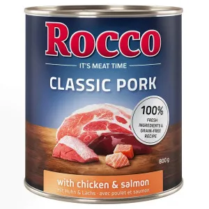 Rocco Classic Pork With Chicken & Salmon