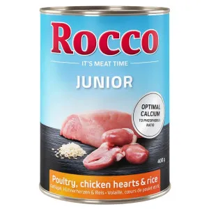 Rocco Junior Poultry, Chicken Hearts & Rice