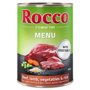 Rocco Rocco Menu Beef, Lamb, Vegetables & Rice