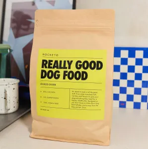 Rocketo Really Good Dog Food – Chicken