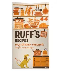 Ruffs Recipes Cosy Chicken Casserole with Peas, Carrot and Thyme