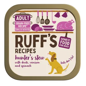 Ruffs Recipes Hunter's Stew with Duck, Venison and Spinach