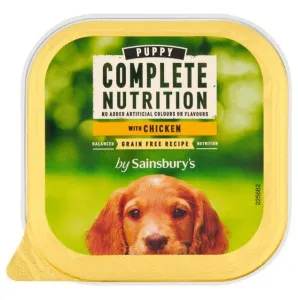 Sainsbury's Puppy Grain Free Recipe with Chicken