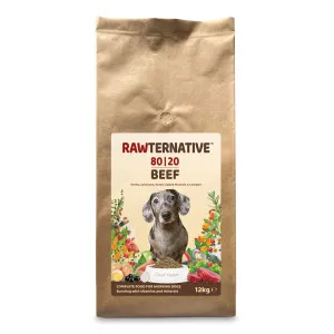 Salubrious Healthy Dog Food 80/20 Rawternative Beef Grain and Gluten Free