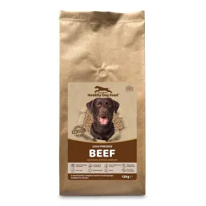 Salubrious Healthy Dog Food Cold Pressed Beef with Grain