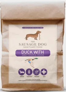 Sausage Dog Sanctuary Grain-Free Duck with Sweet Potato & Orange