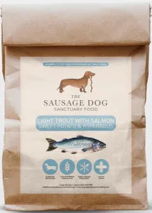 Sausage Dog Sanctuary Grain-Free Light Trout with Salmon, Sweet Potato & Asparagus
