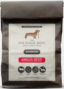 Sausage Dog Sanctuary Puppy Superfood Angus Beef with Carrot, Green Beans, Cauliflower, Tomato & Courgette