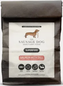 Sausage Dog Sanctuary Puppy - Superfood Scottish Salmon with Dill, Spinach, Fennel, Asparagus & Tomato