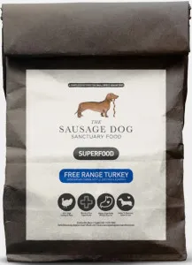 Sausage Dog Sanctuary Senior - Superfood Free Range Turkey with Parsley, Papaya, Nettle, Zucchini & Pumpkin