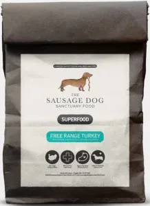 Sausage Dog Sanctuary Superfood Light Free Range Turkey with Parsley, Papaya, Nettle, Zucchini & Pumpkin