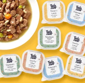 Tails Meaty Terrine with Chicken, Turkey & Peas