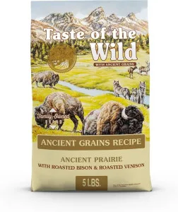 Taste of the Wild Ancient Prairie Canine Recipe with Roasted Bison & Roasted Venison