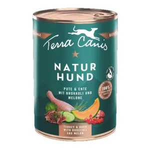 Terra Canis Turkey and duck with broccoli, melon and redcurrant