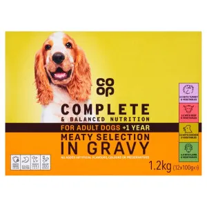 The Co-operative Meaty Selection in Gravy Adult