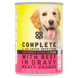 The Co-operative With Beef in Gravy Meaty Chunks