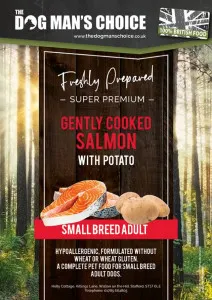 The Dog Man's Choice Adult Small Bite Super Premium Salmon & Potato