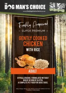 The Dog Man's Choice Adult Super Premium Adult Chicken & Rice