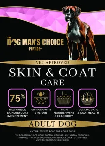 The Dog Man's Choice Peptide+ Skin & Coat Care With Hydrolysed Salmon