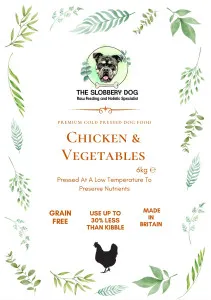 The Slobbery Dog Premium Cold Pressed Chicken