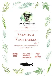 The Slobbery Dog Premium Cold Pressed Salmon
