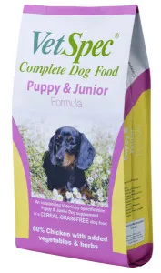 VetSpec Puppy & Junior Chicken Formula