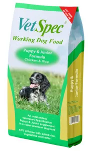 VetSpec Working Dog Puppy & Junior Formula