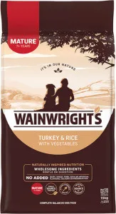 Wainwrights Mature Turkey & Rice