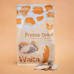Waita Pets Freeze Dried Complete Chicken Recipe