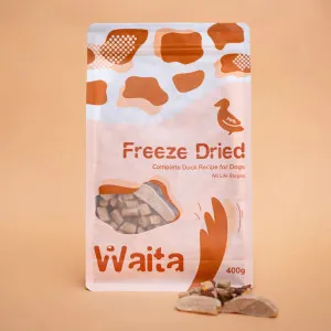 Waita Pets Freeze Dried Complete Duck Recipe